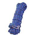 thumbnail image 1 of Climbing Rope Craftsmanship Wear-resistant Wire Multiple Length Safety Ropes Knots Solidness Paracord Time Saving Hiking Cord Blue 10m, 1 of 9