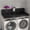 54"W x 27"D (BLACK), variant on Washer Dryer Countertop with Non-slip Pads, Laundry Wood Shelf Topper with Edge, 54" Width x 27.5" Depth Double Layer Organizer for Washer and Dryer Laundry Hamper Counter Storage Organization,BLACK