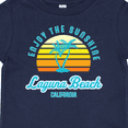 thumbnail image 4 of Inktastic Summer Enjoy the Sunshine Laguna Beach California in Blue Boys or Girls Baby T-Shirt, 4 of 5