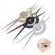 thumbnail image 4 of Regla de Proporción Áurea Shaofei para Microblading Acero Inoxidable Dorado, 4 of 5