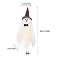 thumbnail image 3 of Halloween Decorations Outdoor, Halloween Hanging Decorations 20" Ghost Decor, White Cloth Hanging Ghost, Flying Ghost Halloween Party Decor Front Porch Yard Garden, 3 of 4