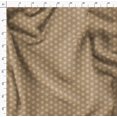 thumbnail image 4 of Soimoi Brown polyester Crepe Fabric Circle Art Geometric Decor Fabric Printed Yard 42 Inch Wide, 4 of 5