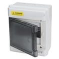 thumbnail image 1 of HUGFEGWE Boîte de Protection de Distribution, 7.9 x 6.5 x 3.9 Po Disjoncteur de Commutation ABS IP66 Couvercle Transparent Étanche Boîte de Distribution pour Électrique, Communication (6 Voies) UA824-20825, 1 of 9