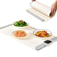 thumbnail image 2 of YAOMOBB Flexible Storage Warming Tray Electric Warming Tray Silicone Electric Warming Tray Portable Roll Up Food Warmer Board 5 Temperature Auto Shut Off Food Warmer Mat, 2 of 6