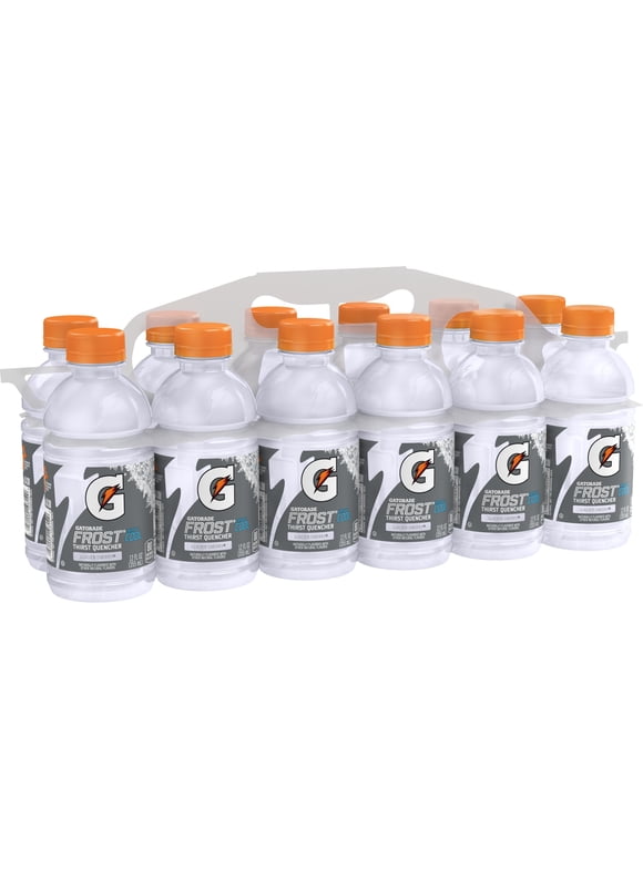 Gatorade Frost Glacier Cherry Thirst Quencher Sports Drink, 12 oz, 12 Pack Bottles