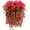 Red, variant on 33" Artificial Silk Orchid Bouquet Pick, , Artificial Orchid Flowers Stems, 1pcs Faux Silk Flower for Wedding/Home Decor/Indoor,Outdoor Hanging Decoration