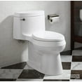 thumbnail image 2 of Kohler 3619-7 Elongated Toilet with Concealed Trapway, 1.28 GPF - Black, 2 of 5