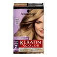 thumbnail image 2 of Schwarzkopf Keratin Color Anti-Age Hair Color Cream, 8.0 Medium Blonde (Packaging May Vary), 2 of 4