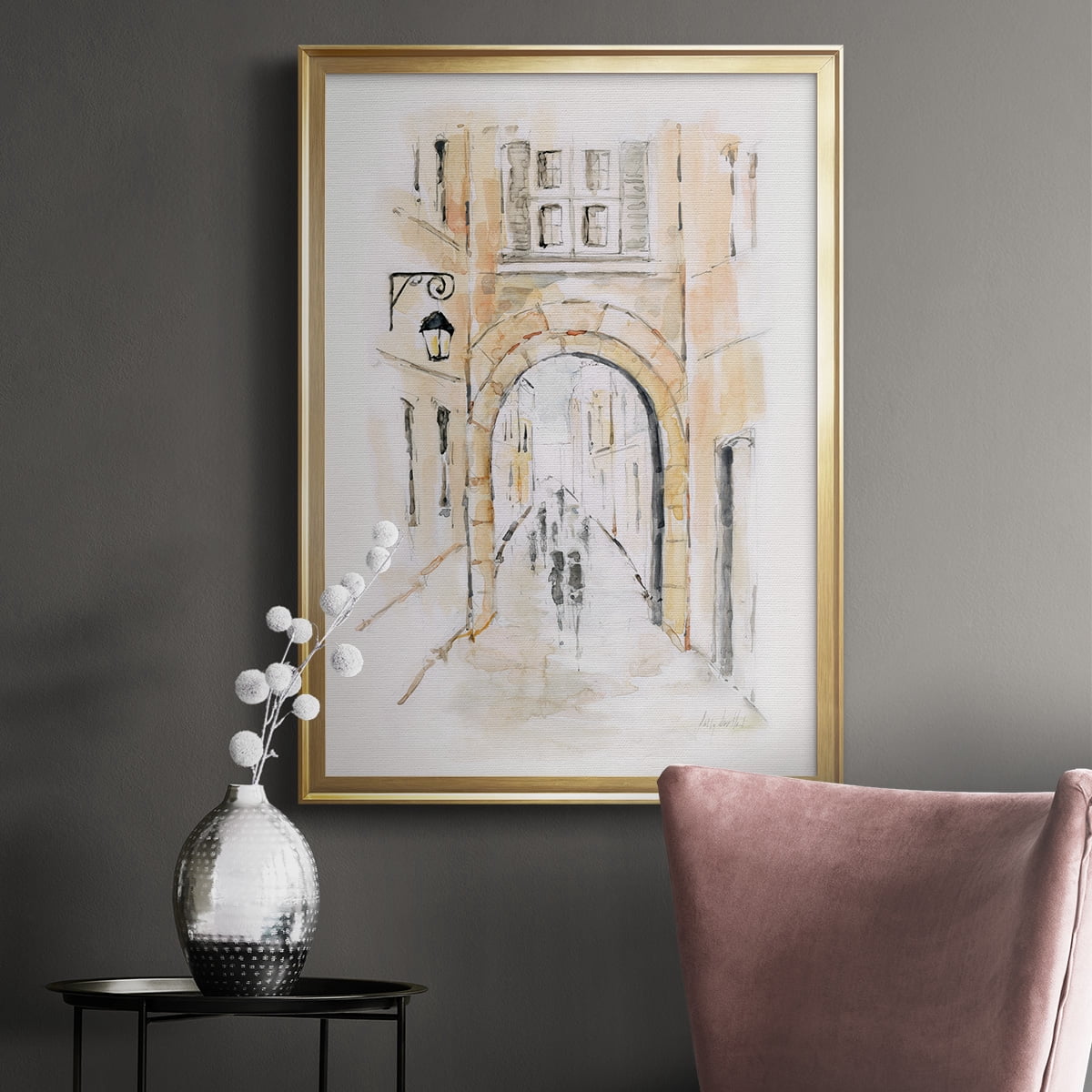 Venice Market Day II Premium Classic Framed Print - Ready to Hang