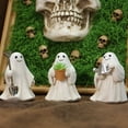 thumbnail image 6 of Deeceymbur Halloween Resin Garden Ghost Set Of Three Outdoor Patio Home Bonsai Decorations Ornaments, 6 of 7