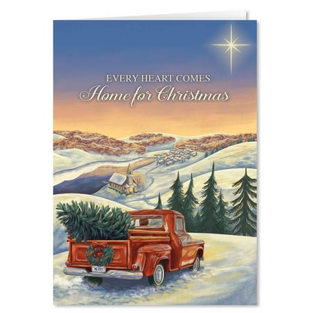 Hearts Come Home for Christmas Card Set of 20