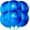 Royal Blue, variant on Large Royal Blue Balloons - 22 Inch, Pack of 6 | Royal Blue Metallic Balloons for Eid Decorations for Home | Blue Foil Balloon, Under The Sea Party Decorations