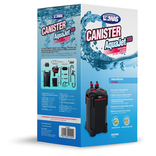 Filtro Externo Canister Lomas 200 L 850 l/h