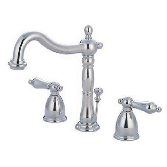 Kingston Brass Kb1971Al Widespread Lavatory Faucet - Polished Chrome Finish