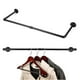 thumbnail image 5 of Perchero para ropa YONGSHENG tubo industrial desmontable negro 92 x 25 x 8.5 cm, 5 of 5