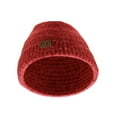 thumbnail image 4 of C.C Unisex Solid Color Warm Boucle Knit Skull Cap Cuff Beanie, Chili Pepper, 4 of 4