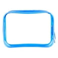 thumbnail image 1 of Yuarrent Bolsa de maquillaje transparente Bolsas de cosméticos Bolsas organizadoras para organización Almacenamiento y organización del hogar Azul, L, 1 of 6