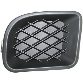 Fog Light Cover Compatible with 2011-2014 Dodge Charger Left Driver Black