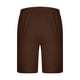 thumbnail image 5 of Mens Casual Pantalones Cortos Bolsillo Sólido Elástico Cintura Recta Medio Pantalones Cortos, Pantalones Deportivos para Al Aire Libre Y Diario, 5 of 9
