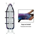 thumbnail image 4 of Kuiaobaty Galaxy Persian Cat Butterfly Ironing Board Cover with Hook and Loop Fastener Strap Ironing Table Cover Iron Protector Cover Stain Resistant Home & Kitchen Accessories, 4 of 5