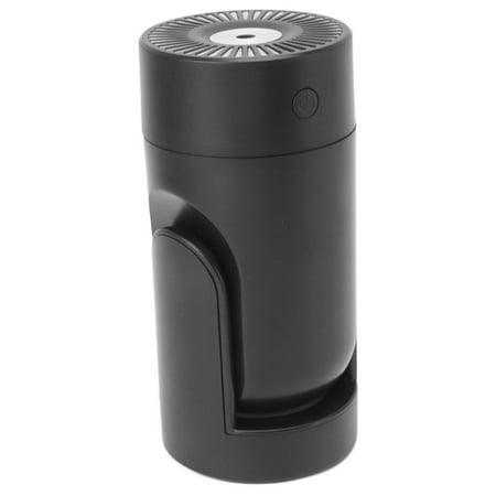 

2024 Portable Mini Humidifier USB Automatic Rotating Super Quiet Small Desktop Cool Mist Humidifier for Bedroom Office Car Travel Black
