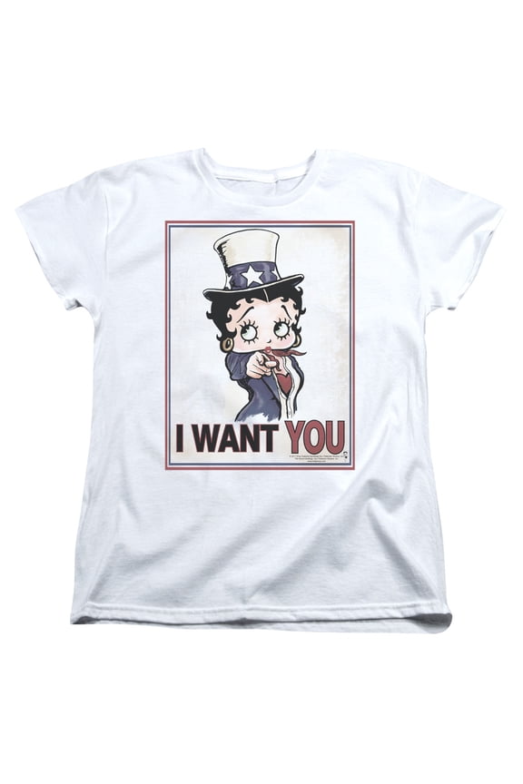 Betty Boop - Auntie Boop - Women's Short Sleeve Shirt - Small