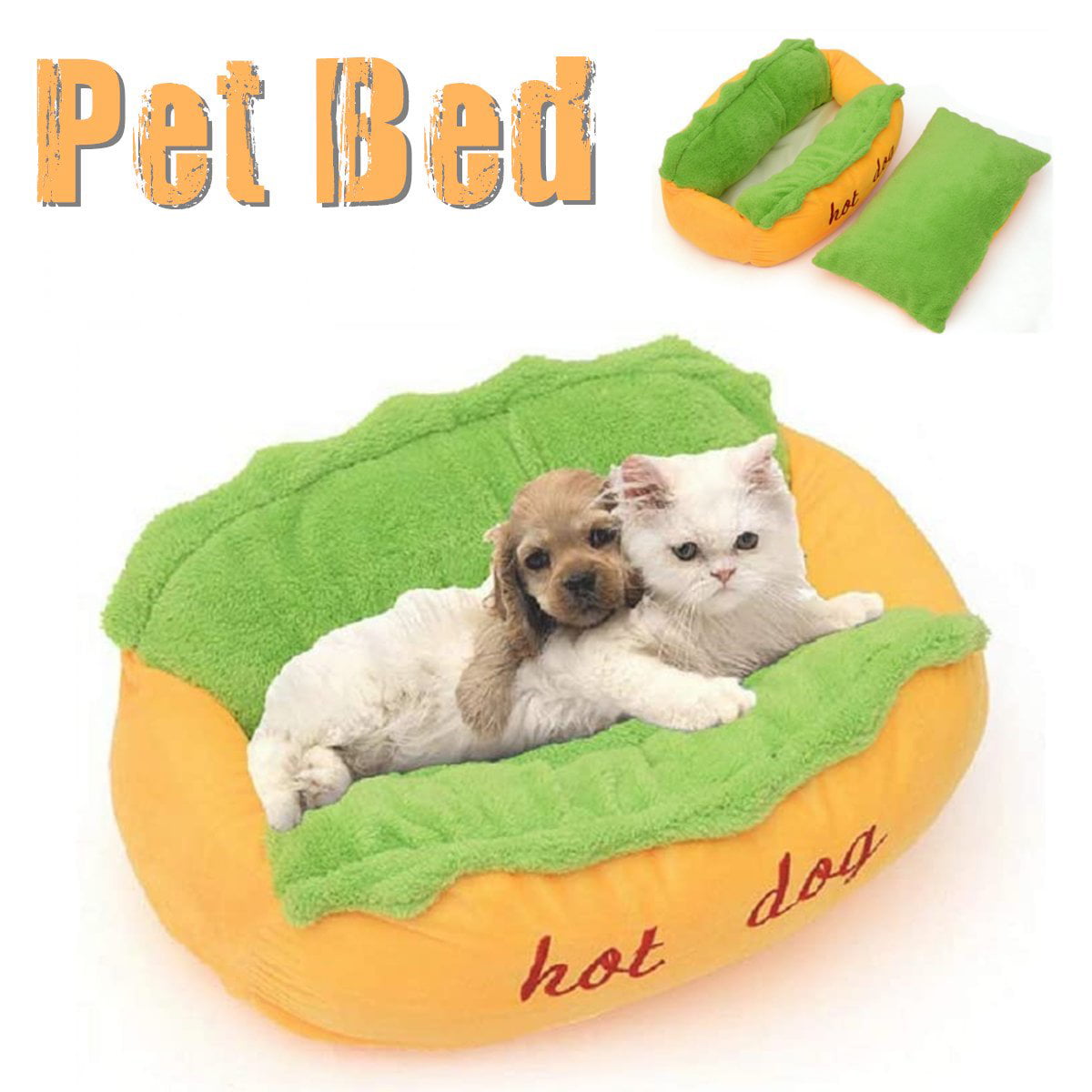 Soft Cozy Chic Dots Pet Bed Cat Dog Puppy Cushion Sofa Home Basket Nest Mat Pads 