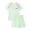 Green, variant on Bixock Toddler Boys Casual Shorts Set,Kids Summer Outfit Set,Unisex Sport Raglan Short Sleeve Crew Neck Top Quickly Dry Shorts 2 Piece Outdoor Training Set for 2-14 Years Kids Clothings