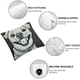 thumbnail image 4 of SHANXI Throw Pillow Covers Home Decor Cute Pillow Cases Decorative 12x12in, 4 of 5