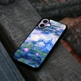 thumbnail image 4 of WIRESTER Shockproof Soft Rubber Cover Case for Apple iPhone 17 6.3" 2025, Claude Monet Water Lilies, 4 of 5