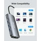 thumbnail image 2 of ABLEWE HUB USB C, 8 en 1 Adaptador USB C a hdmi 4K,USB 3.0 3 Puertos,Lector Tarjetas SD/TF,Puerto Gi, 2 of 6