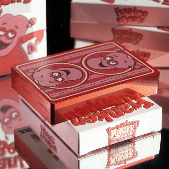 MONSTER CEREALS™ FRANKEN BERRY™ Gilded Limited Edition - Berry Red