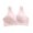 Pink, variant on HBFAGFB Bras for Women No Underwire Comfortable Ultra Thin Lightweight Buckle Underwear Silver Size G