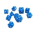 thumbnail image 3 of Blue Pearl Multi De 10 D8 D10 D12 D20 D24 D30 RPG Baoblaze Dados de varios lados, 3 of 7