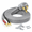 8FT-Flat, variant on 8FT Flat 3 Prong Dryer Cord, 30A 10AWG 240V NEMA 10-30P 3-Wire Appliance Power Cord
