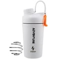 thumbnail image 4 of Ozizo 20 oz Thermos Protein Shaker with Wire Whisk Ball Spring Mixer, 4 of 7
