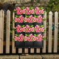 thumbnail image 5 of Bolsa para plantas de pared vertical negra para exteriores e interiores con 18 bolsillos para balcones y patios, 5 of 5