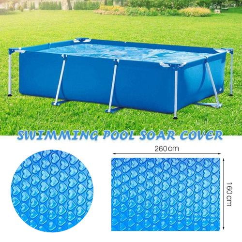 Rectangular Sun Protection Swimming Pool Cover Resistant Waterproof Dust Cover 