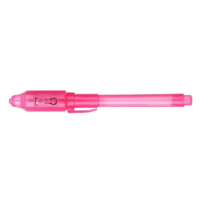 Multifunction Luminous Light Invisible Ink Pen UV Drawing Learning Pen 20ml Drawing Pens Quick Dry Pens Smooth Writing Pens Teacher Supplies Office Supplies for Carpenters Builders Construction