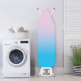 thumbnail image 3 of HELLHERO Blue Pink Gradient Ironing Board Cover 3 Fasteners Replacement Premium Polyester for Women Girls, 3 of 5