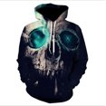 thumbnail image 5 of Chandail à Capuchon Décontracté Tendance temu skull Impression Numérique 3D pour Homme, 5 of 5