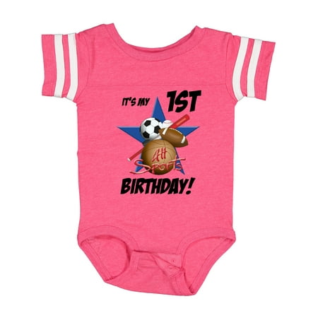 

Inktastic 1st Birthday All Stars Gift Baby Boy Bodysuit