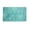Aqua, variant on Home Weavers Bella Premium Jersey Shaggy Living Room Rug, Machine Washable Area Rugs, Rug For Living Room, Non Slip Accent Rugs, Soft Foldable Indoor Floor Rug, Easy To Clean, 5' Round, Brown