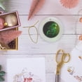 thumbnail image 6 of 3drose, Budgie in the Nature, Circle Porcelain Ornament, 6 of 7