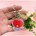 thumbnail image 4 of Llavero de caricaturas de Acrílico/diseño de caricatura de Bts Bt21 Tata Cooky Chimmy, 4 of 4