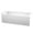 White / Brushed Nickel Trim, variant on Wyndham Collection WCBTW16630R 66 x 30 in. Grayley Alcove Bathtub with Right-Hand Drain & Overflow Polished Chrome Trim, White
