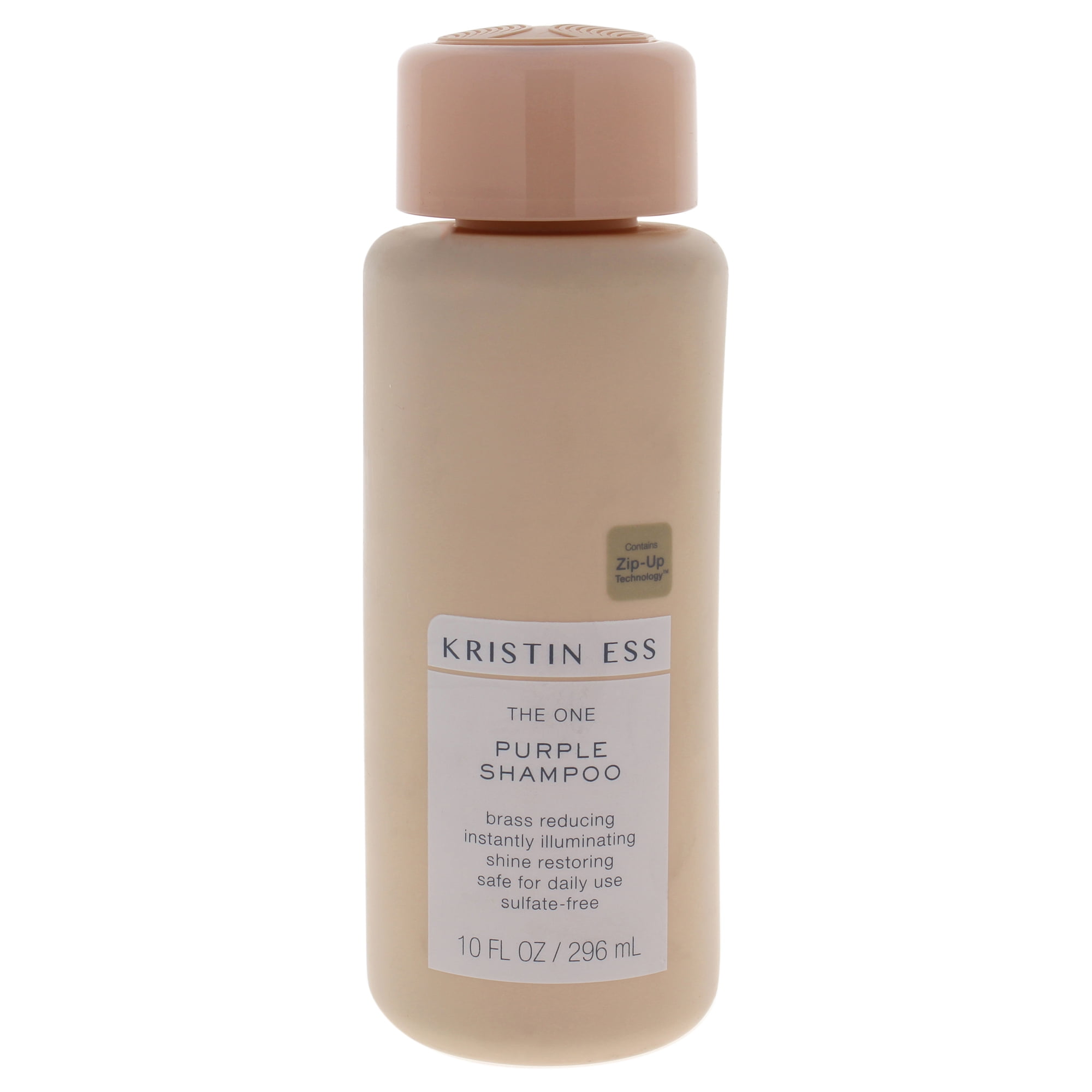 Kristin Ess The One Purple Shampoo Toning for Blonde Hair, Neutralizes Brass and Sulfate Free