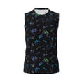 thumbnail image 4 of Yiaed Gamepads Print Men's Singlet Vests Summer Running Muscle Tank Tops Gym Undershirt Round Neck Sleeveless for man, 4 of 5