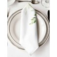 thumbnail image 2 of nqOlkjepod Spring Green Leaves Cloth Napkins Set of 4 Reusable Dinner Napkins, Summer Botanical Natural Vines Cocktail Napkin Washable Table Napkins for Wedding/Holiday Party/Baby Shower 20"x20", 2 of 8