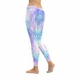 thumbnail image 2 of SUNENAT Mermaid Tails Galaxy Space Stretchy Capri Leggings Skinny Yoga Pants M, 2 of 4